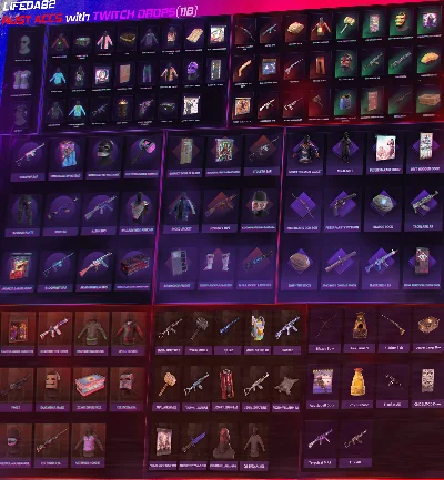 RUST STEAM✦TWITCH DROPS✦7000+ HOURS✦415 ITMS✦1-37 ROUND