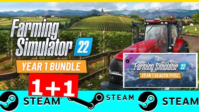 ⭐️[TOP]⭐️ Farming Simulator 22 + DLC - STEAM (GLOBAL)