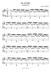 Rammstein - Klavier (sheet music)