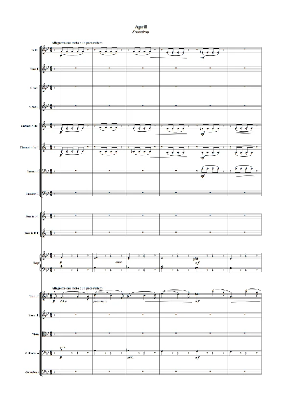 Tchaikovsky P. - April from the "Seasons"