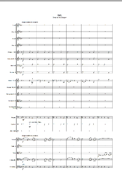 P. Tchaikovsky - July from the "Seasons"