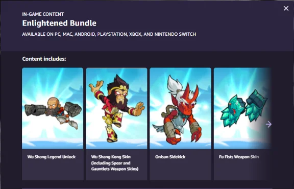 💠⭐️Brawlhalla: Enlightened Bundle⭐️💠