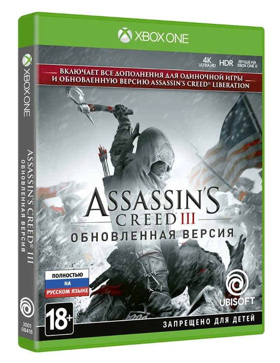 💎Assassin&acute;s Creed® III Remastered XBOX ONE X|S КЛЮЧ🔑