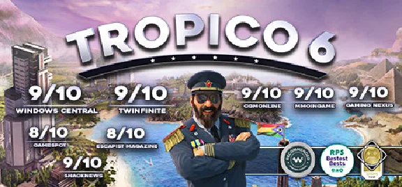 ✅TROPICO 6 - EL PREZ EDITION (Steam Key / RU+CIS) 💳0%