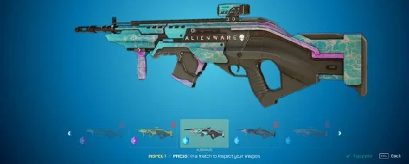 Splitgate Alienware Weapon (STEAM KEY IN-GAME DLC)