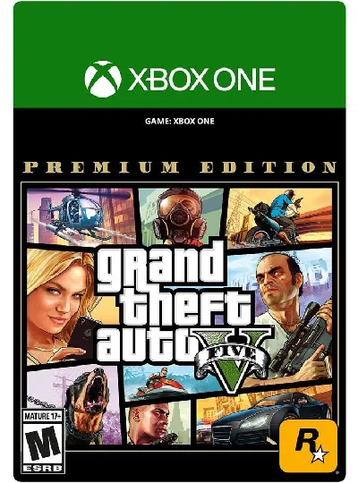 💚Grand Theft Auto V Premium Edition XBOX GTA V Key💚