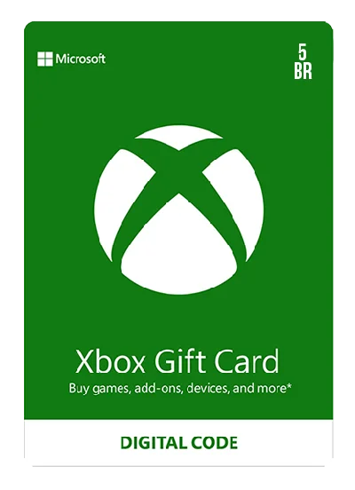 ⭐️ Xbox Live Gift Card 5 BR (Brazil) Xbox Live 5 BRL