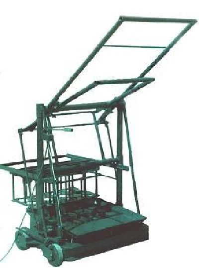 Shlakoblochnogo machine Comanche 34 (drawings)