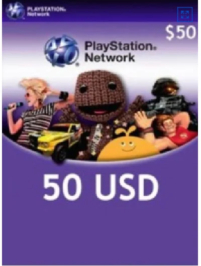 PLAYSTATION NETWORK (PSN)  $50 (USA) Instantly!