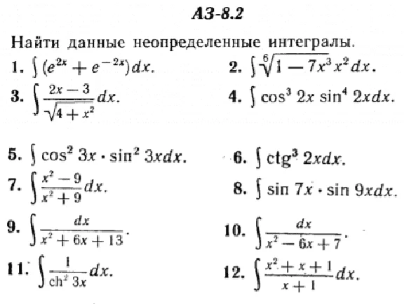 ИДЗ Рябушко АЗ 8.2