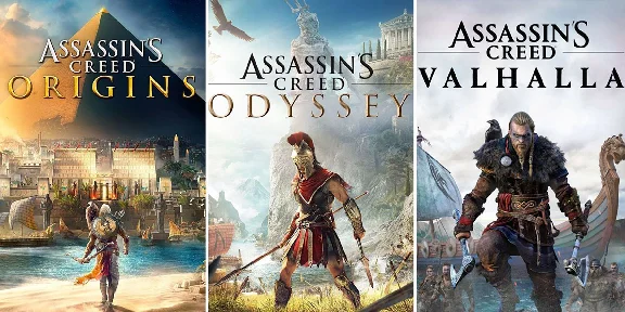 ASSASSIN´S CREED BUNDLE:VALHALLA,ODYSSEY,ORIGINS🔑XBOX