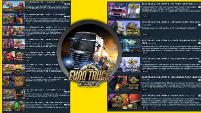 ⭐️ETS 2⭐ Euro Truck Simulator 2 +79 DLC🔥STEAM (GLOBAL)