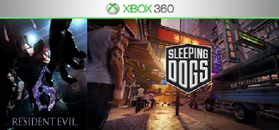 Resident Evil 6 / Sleeping Dogs | XBOX 360 | transfer