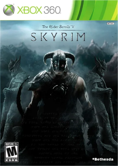 XBOX 360 |72| Skyrim & 3 DLC + Ben 10 + 5  TRANSFER