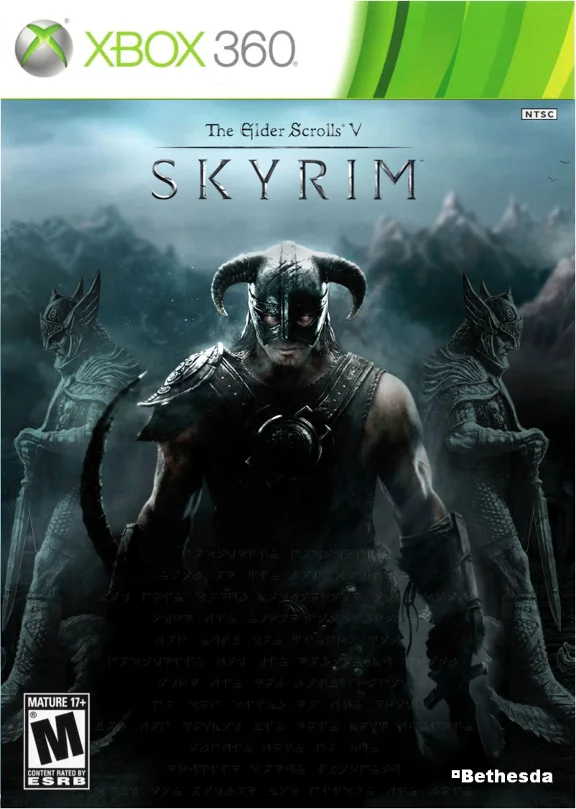 XBOX 360 |72| Skyrim & 3 DLC + Ben 10 + 5  TRANSFER