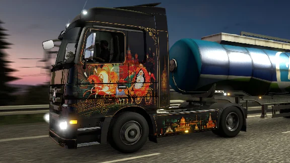 Euro Truck Simulator 2 - Russian Paint Jobs Pack 💎 DLC