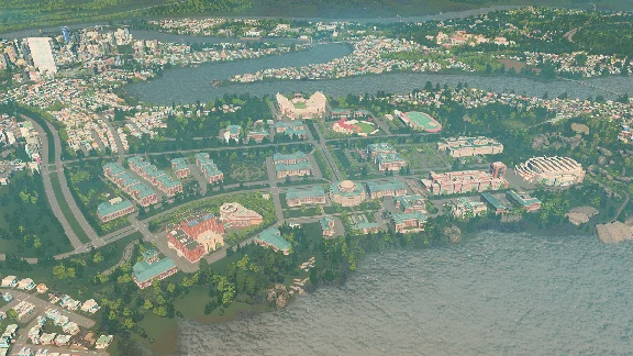 Cities: Skylines - Campus 💎 DLC STEAM GIFT RUSSIA
