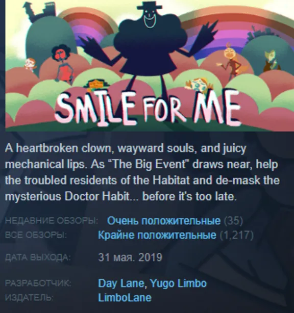 Smile For Me Steam Key Region Free