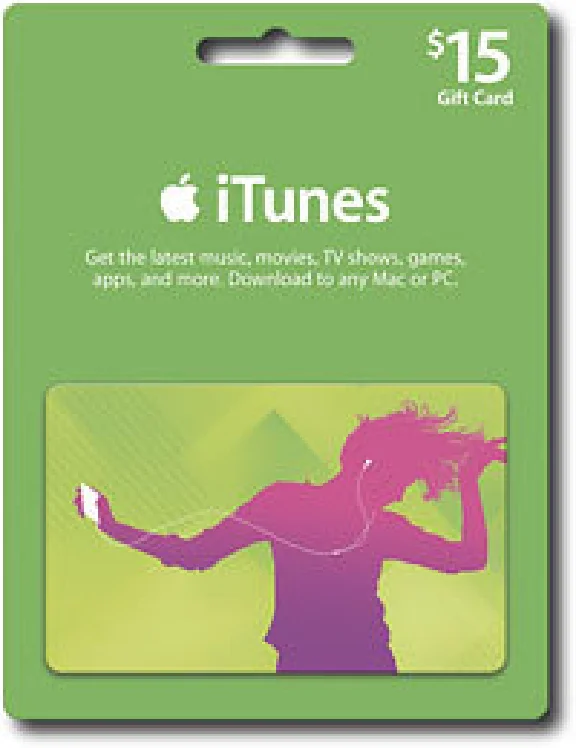 iTUNES GIFT CARD - $15 (USA) 🎵 | DISCOUNTS