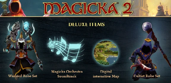 🔥 Magicka 2 - Deluxe Edition 💳 Steam Key Global + 🧾