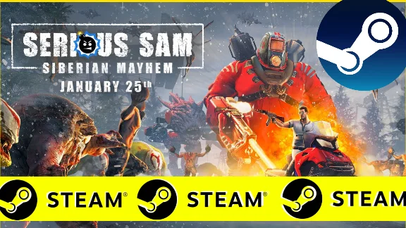 ⭐️ Serious Sam: Siberian Mayhem - STEAM (GLOBAL)
