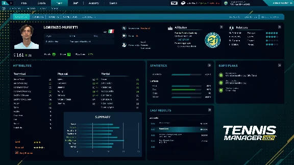 Tennis Manager 2021 💎 АВТОДОСТАВКА STEAM GIFT РОССИЯ