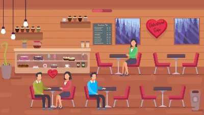 Valentines Cafe STEAM KEY REGION FREE GLOBAL ROW