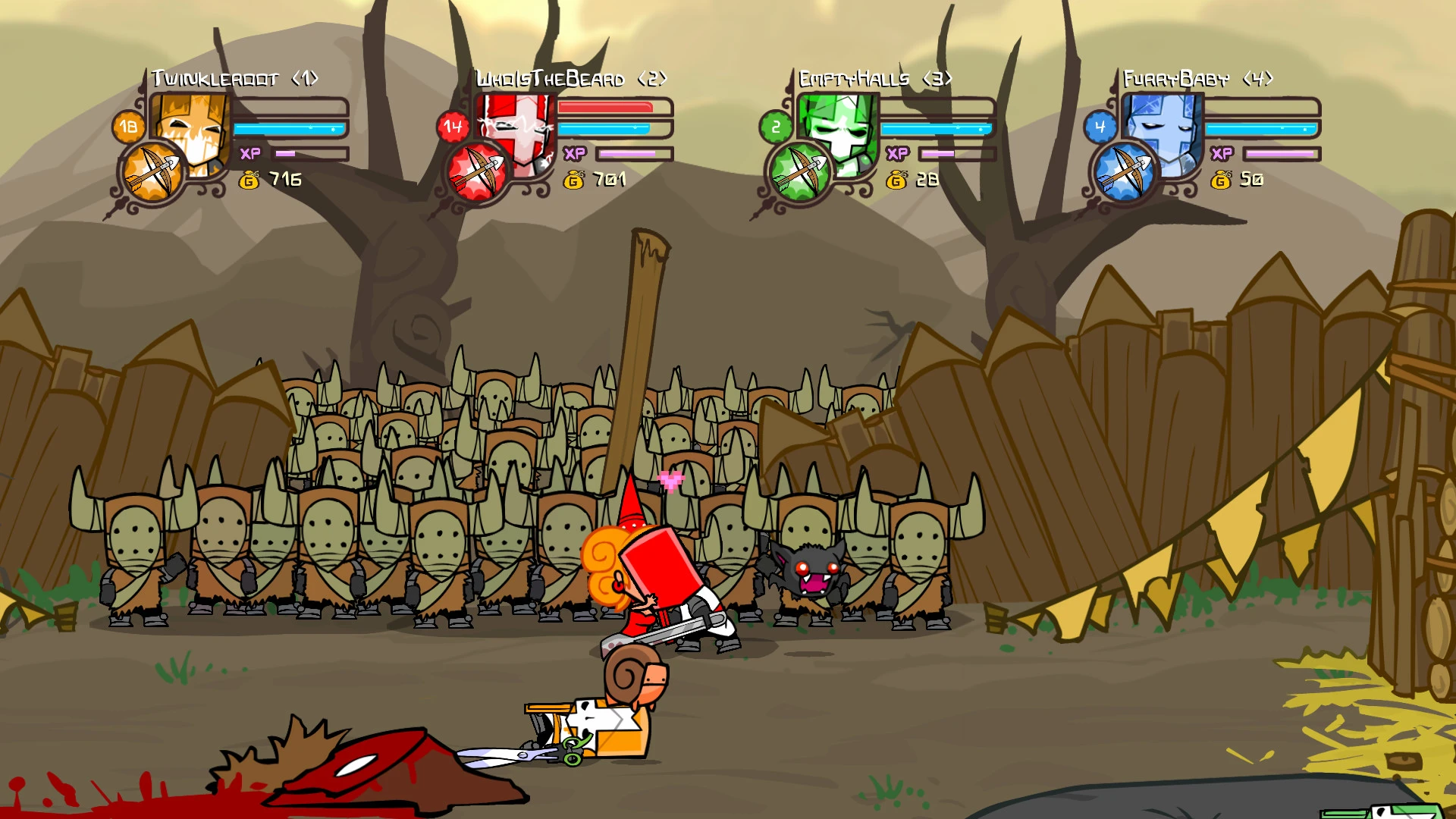 Can´t Stop Laughing Bundle Castle Crashers+BattleBlock