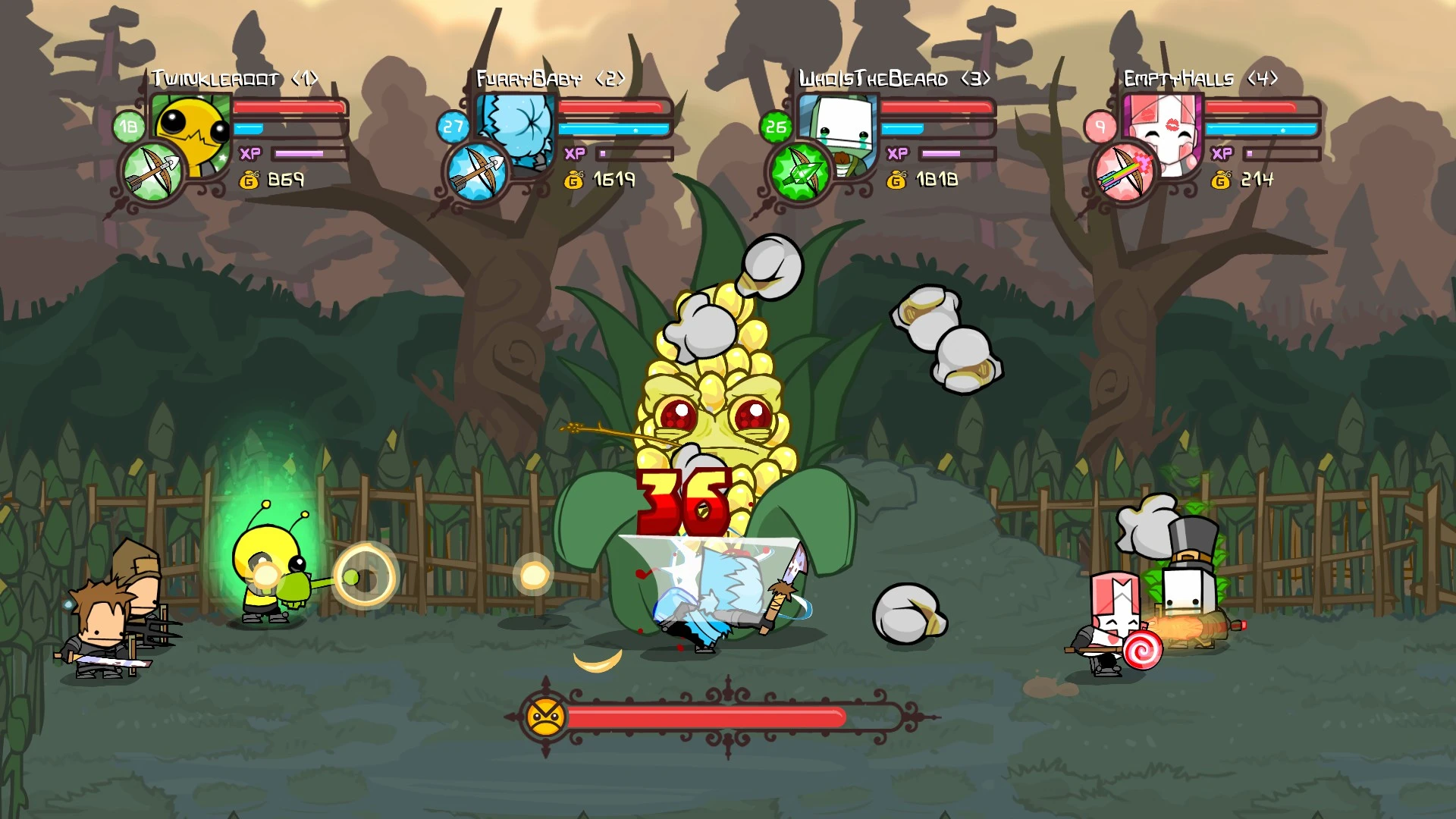 Can´t Stop Laughing Bundle Castle Crashers+BattleBlock