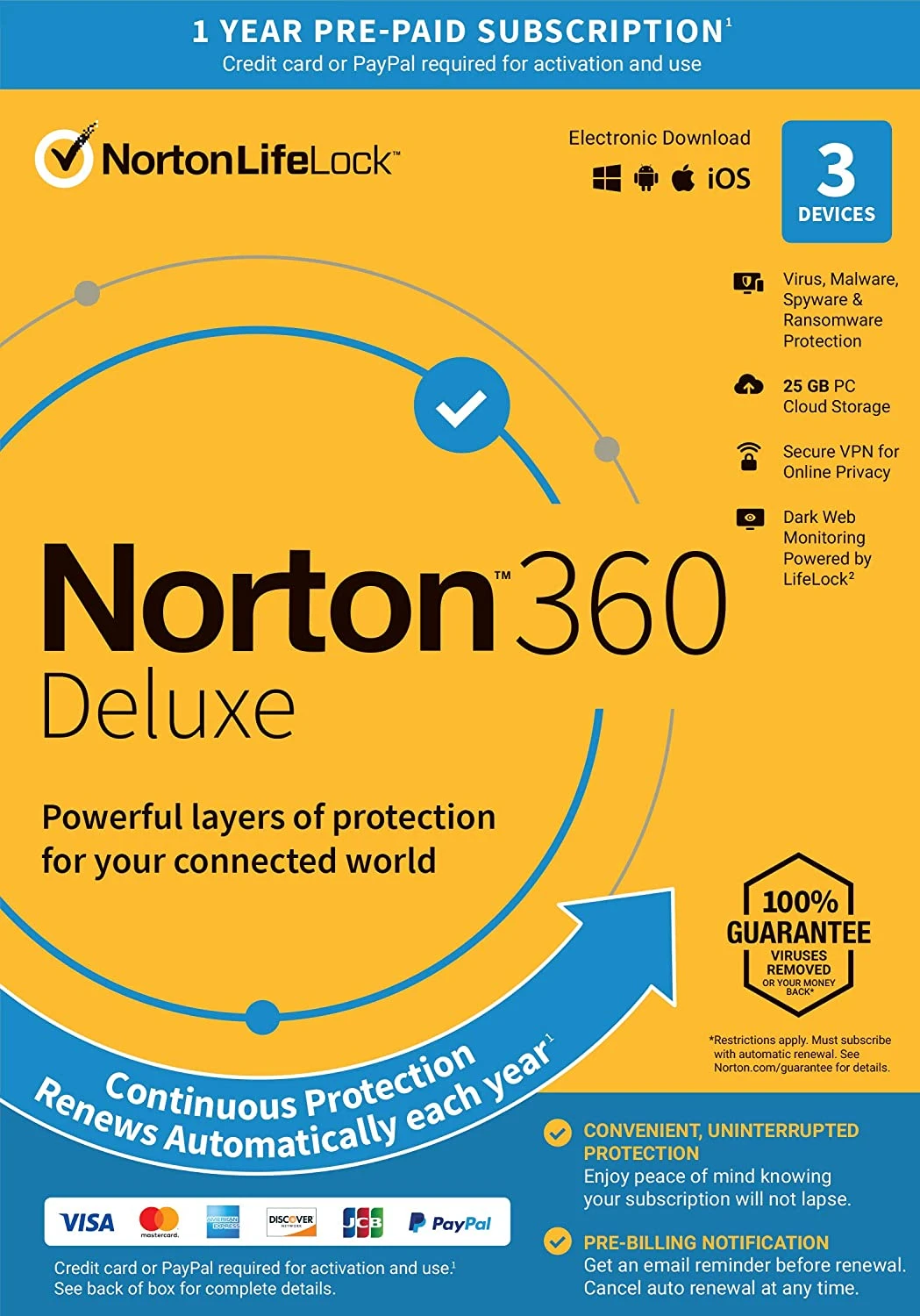 Norton 360 Deluxe   3 devices / 90 days (Global)