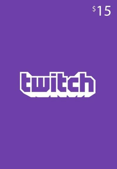 ✅ Twitch Gift Card 15$ USD КЛЮЧ UNITED STATES