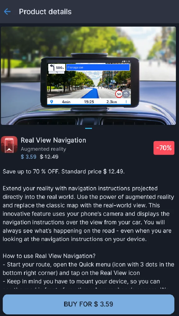 Sygic GPS Navigation Premium +Traffic World for Android