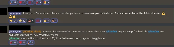 Discord Post Reaction 100 Member | = 10$ 🐵