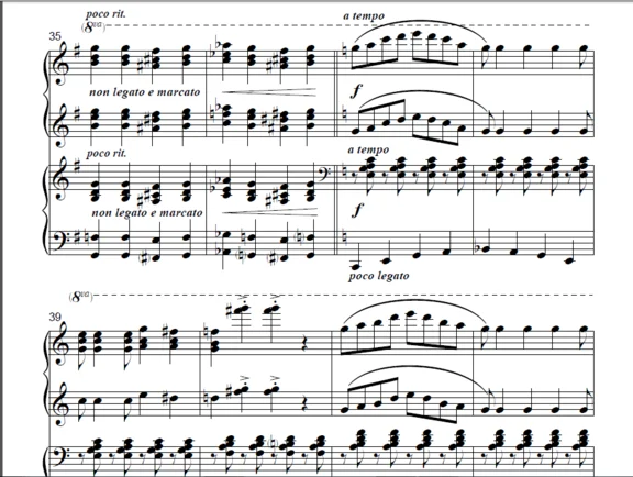 8с39 Dessert For Two, E.HRADECKY - P.ZAKHAROV / 4 hands