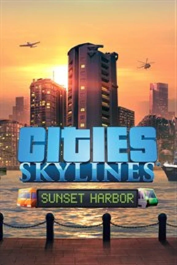 Cities: Skylines - Sunset Harbor Xbox ключ 🌍🔑