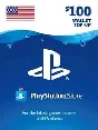 🔶PSN 100 USD ($) USA  Official Key