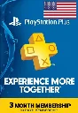 🔶PS Plus PSN Subscription 3 Months (90 days) US/USA