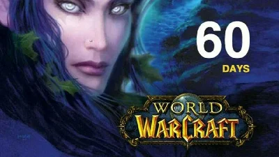 World of Warcraft 60 days Time Card  US + Classic