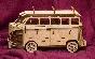 Wolkswagen Bus files for laser cut cnc glowforge