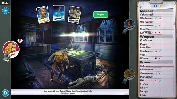 Clue/Cluedo The Classic Mystery Game (Steam Key/Global)