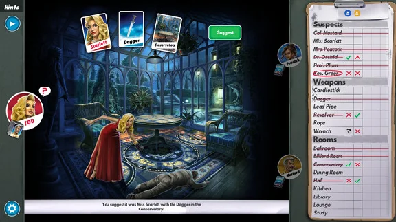 Clue/Cluedo The Classic Mystery Game (Steam Key/Global)
