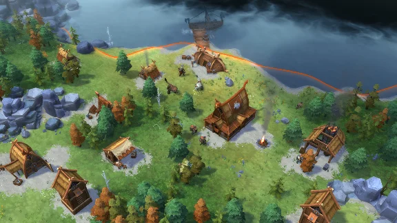 Northgard - Brundr & Kaelinn, Clan of the Lynx STEAM