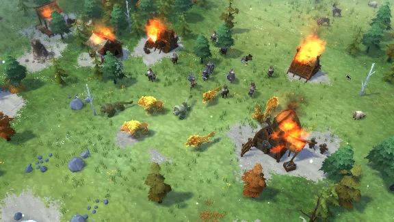 Northgard - Brundr & Kaelinn, Clan of the Lynx STEAM