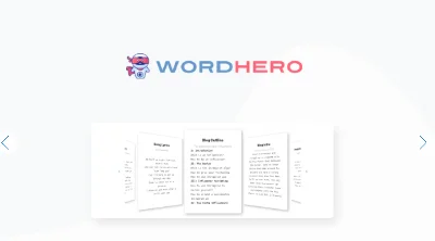 WordHero - AI Content Writer - написание статей, рерайт
