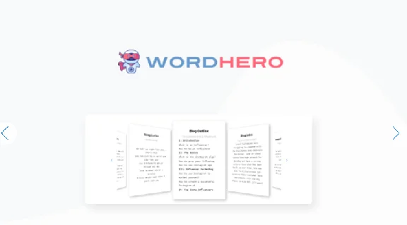 WordHero - AI Content Writer - написание статей, рерайт