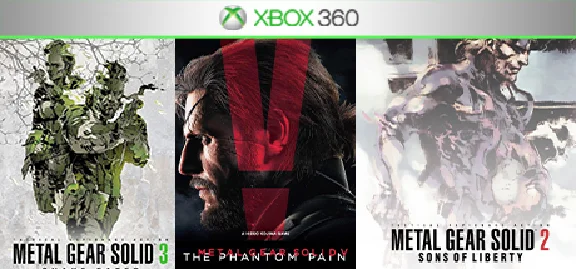 METAL GEAR SOLID 2,3,5 V TPP | XBOX 360 | shared