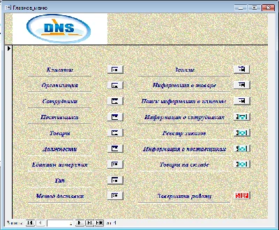 Database DNS Order Management.mdb