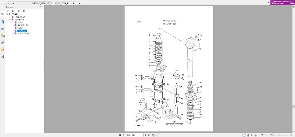 HITACHI EX200 PARTS LIST EQUIPMENT COMPONENTS PARTS