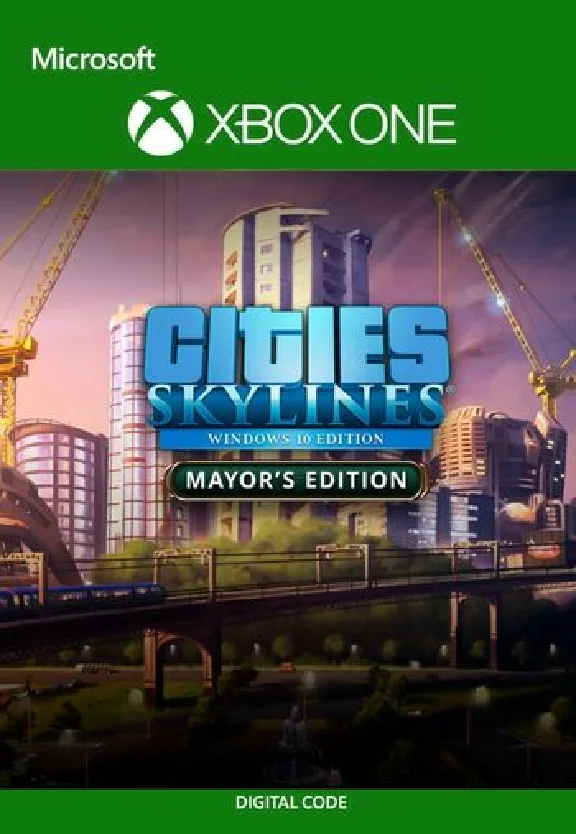 CITIES: SKYLINES - MAYOR´S EDITION XBOX ONE & SERIES 🔑