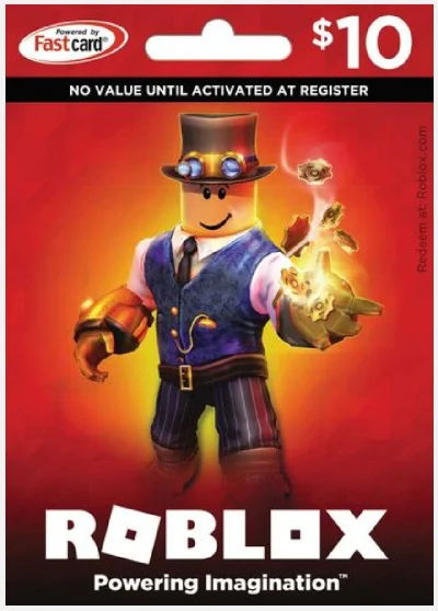 ROBLOX 10$ GAME CARD (GLOBAL)